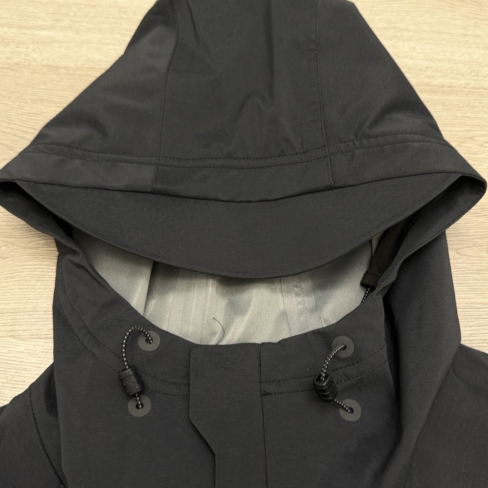 Roark Savage Jacket Mens Large Black Waterproof Hooded Rain Shell Revivalist - Picture 5 of 14